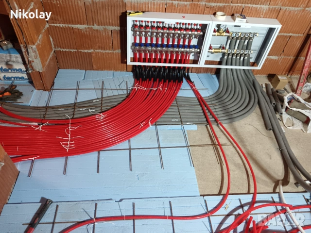 Полагане на водно подово отопление, снимка 4 - Монтажи - 54033545