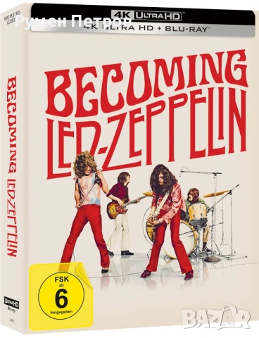 нов лимитиран 4К + блу рей стилбук -  BECOMING LED ZEPPELIN - без БГ субтитри