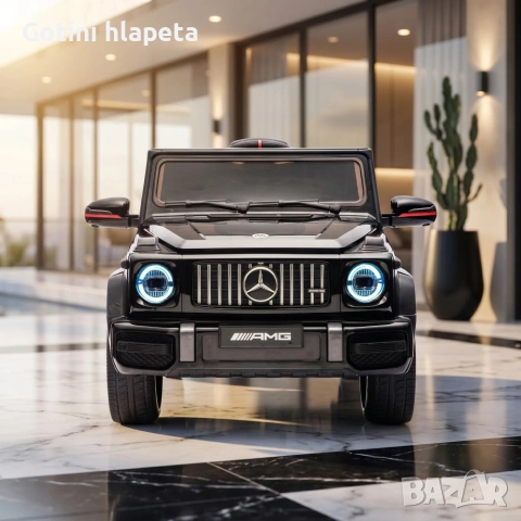 Акумулаторен джип Mercedes G 63 AMG 4X4 Premium 12V/9Ah,120W, снимка 2 - Детски велосипеди, триколки и коли - 54995915
