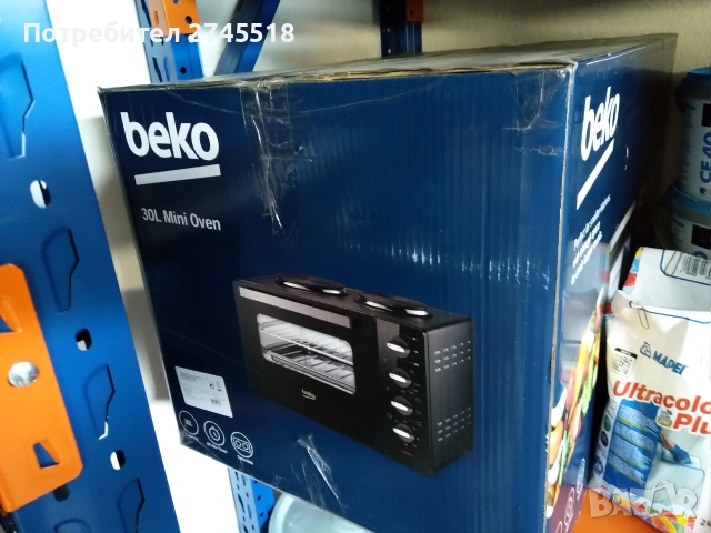 Печка BEKO 30L 2600w, снимка 2 - Печки, фурни - 55146206