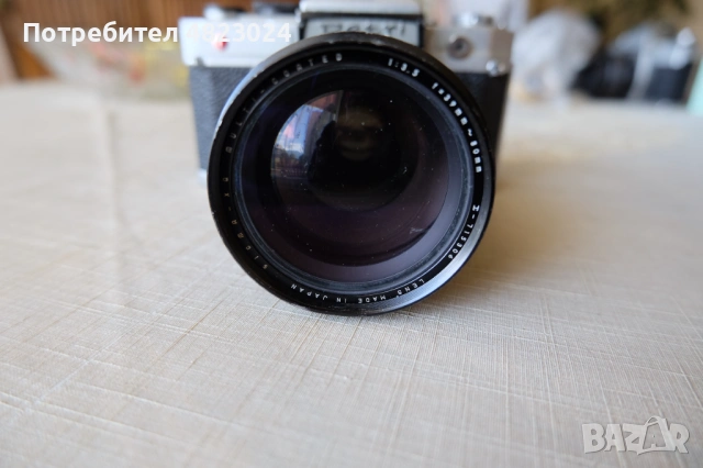 Petri Penta & Sigma 39-80mm f3.5 Lens. M42 Mount, снимка 2 - Фотоапарати - 54492773