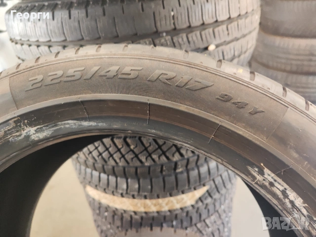 2бр.летни гуми 225/45/17 Pirelli, снимка 2 - Гуми и джанти - 54718746