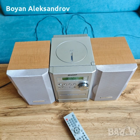 SHARP XL-MP35 - стилна микросистема , снимка 2 - Аудиосистеми - 54792849