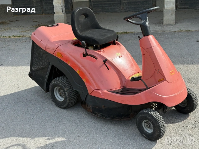 Тракторна косачка SABO с кош 10 к.с briggs&stratton, снимка 2 - Градинска техника - 54608110