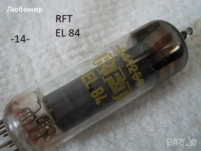 Радиолампи EF / EL - списък, снимка 10 - Друга електроника - 51157020