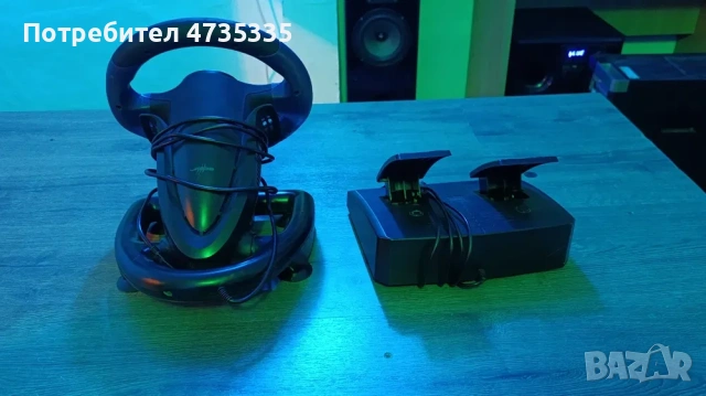 Волан и педали за компютър, снимка 5 - Друга електроника - 54027977