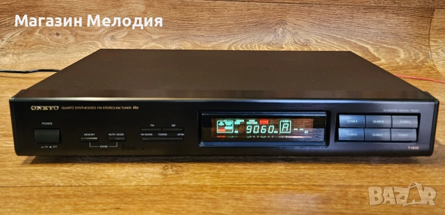 Тунер Onkyo T-4830 Quartz Synthesized – Отлично състояние, Made in Japan, снимка 3 - Декове - 54968204