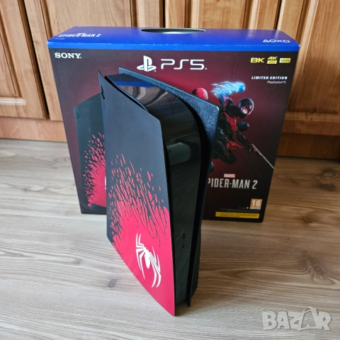PlayStation 5 Spider-Man PS5 + 4 игри ПлейСтейшън 5 Спайдърмен, снимка 5 - PlayStation конзоли - 54351942