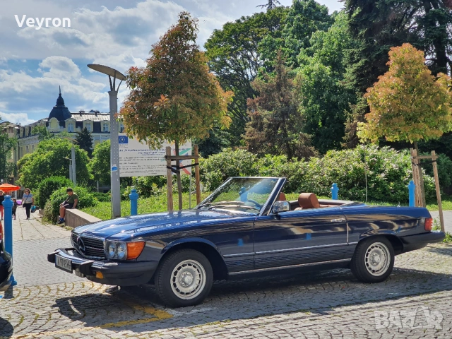 Ретро автомобил Mercedes 450 SL Cabrio под наем за абитуриентски балове и специални събития 