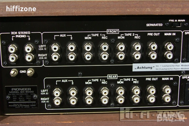 Ресивър  Pioneer model qx-8000, снимка 7 - Ресийвъри, усилватели, смесителни пултове - 54698633