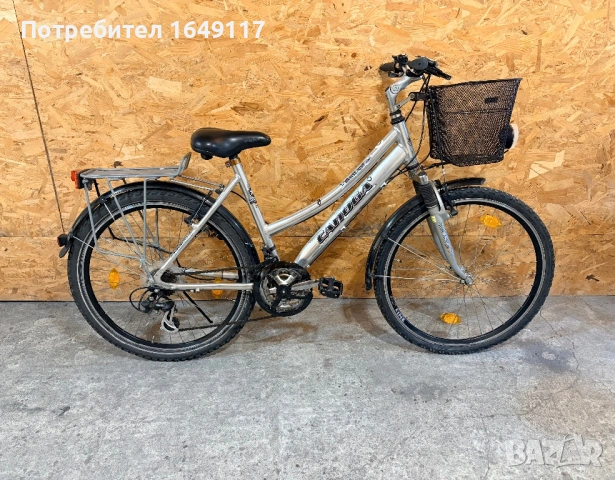 26цола Canoga алуминиев дамски градски велосипед колело[24ck-Shimano]
