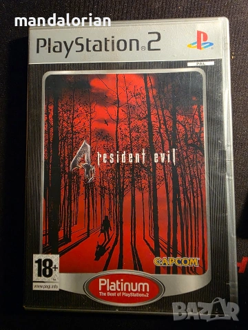 Resident Evil 4 (Platinum Edition) за PS2 PlayStation 2 (регион PAL)