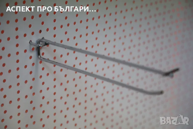 Кука за перфогръб с етикетодържател, снимка 7 - Друго търговско оборудване - 55643522