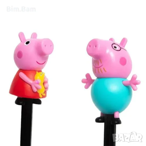 Peppa Pig Мини фигурка изненада за молив / Прасенцето Пепа, снимка 2 - Фигурки - 55433701