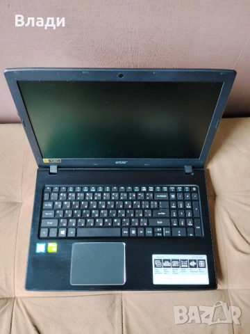 Acer Aspire Е5-575G Intel i3 7100U/FHD/8GB/128GB SSD/1TB HDD отлична батерия/чанта
