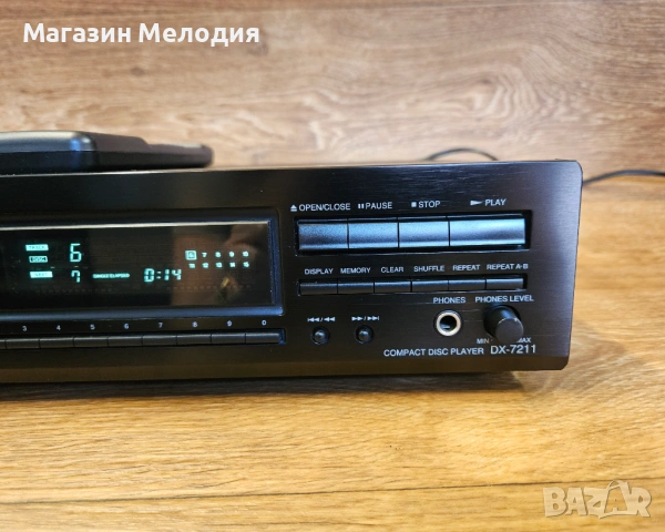 CD Player Onkyo DX-7211 + Дистанционно – Японско качество и верен звук, снимка 5 - Декове - 54630931