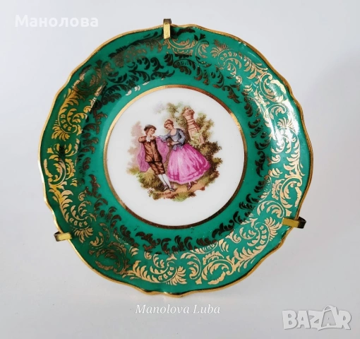 Порцелан Limoges, снимка 2 - Други ценни предмети - 55255679