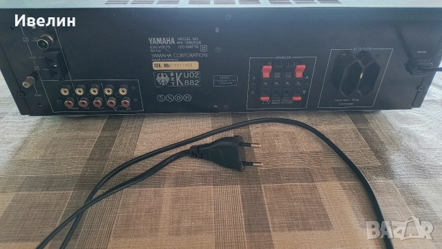 продавам усилвател YAMAHA RX-385RDS, снимка 2 - Ресийвъри, усилватели, смесителни пултове - 54551950