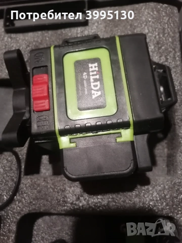 Лазерен нивелир хилда 4D, снимка 3 - Други инструменти - 53991871