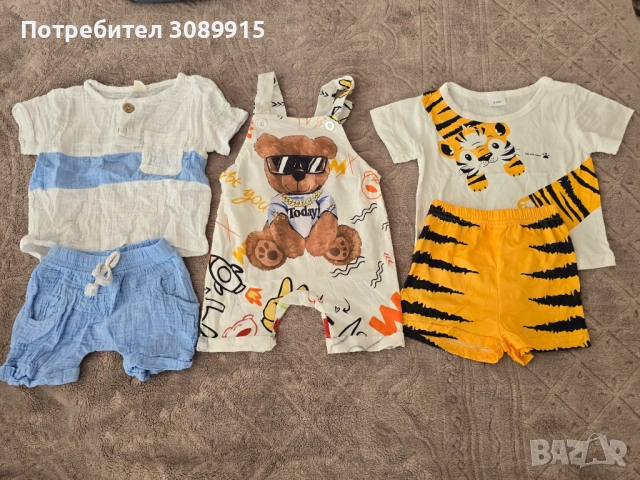 Лот бебешки дрехи 56-80р-р, снимка 3 - Комплекти за бебе - 54342827