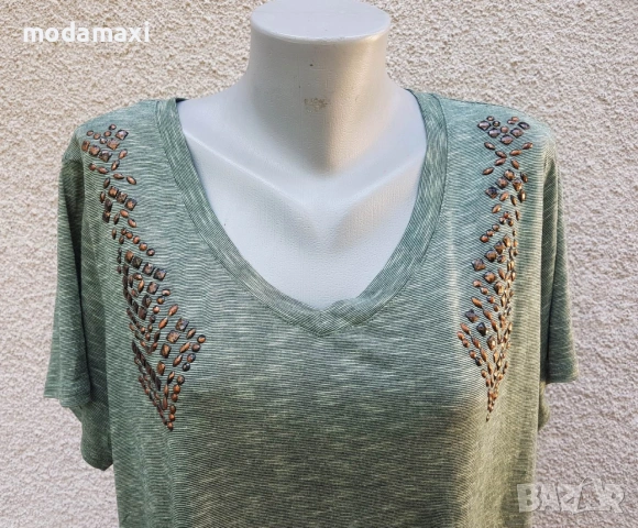 3XL/4XL Нова блуза Cato , снимка 3 - Туники - 55126621