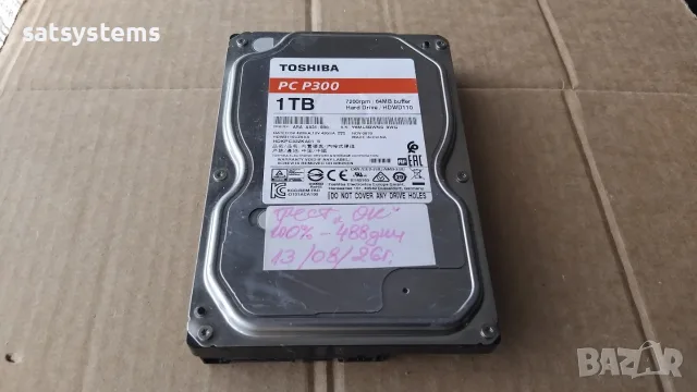 Хард диск Toshiba PC P300 HDWD110 1TB SATA 6.0Gb/s