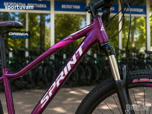 НОВ Планински Велосипед Sprint Hunter Lady 27.5 - БЕЗПЛАТНА ДОСТАВКА, снимка 7 - Велосипеди - 55390281