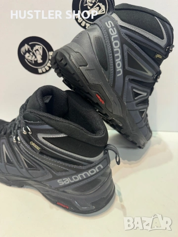 Мъжки туристически обувки SALOMON X ULTRA 3 GORE-TEX. Размер 44, снимка 5 - Мъжки боти - 54765857