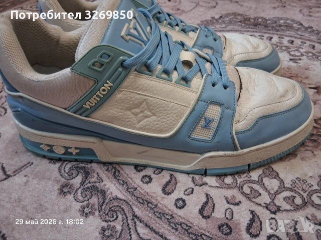 Louis Vuitton LV Trainer номер 44 ( 28.5 см.) , снимка 12 - Маратонки - 54714159