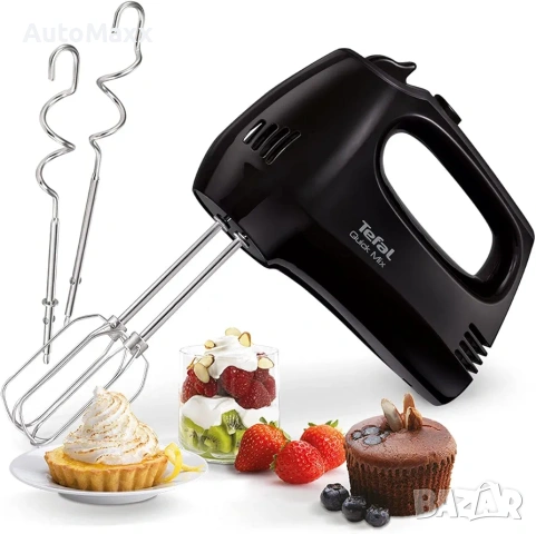 Tefal HT3108 Ръчен миксер Черен 300 W 147 мм 211 мм , снимка 5 - Други - 54701828