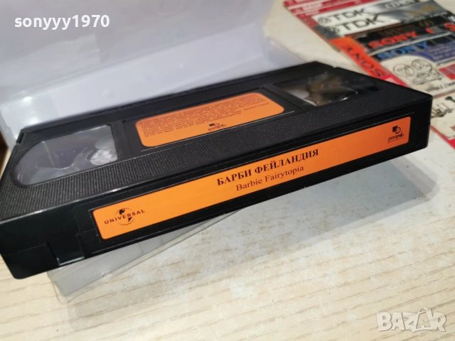 BARBIE-ORIGINAL VHS TAPE 0605261737L1, снимка 3 - Други жанрове - 54442453