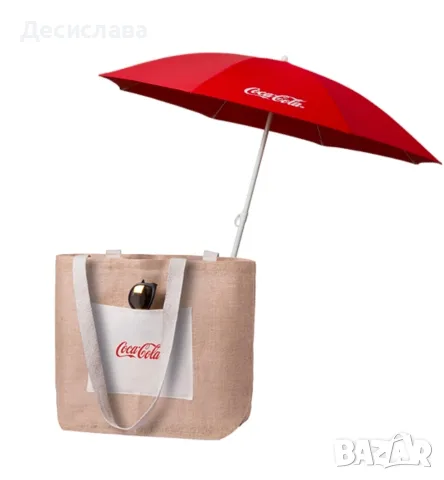 Плажен Чадър Coca Cola