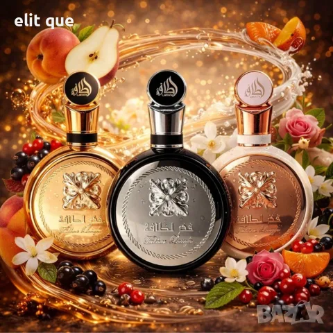 Lattafa Fakhar Gift Set 3×50 мл – Луксозна арабска парфюмна колекция за него и нея, снимка 5 - Дамски парфюми - 55338404