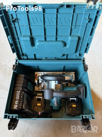 Makita DHS 630 18v 2025г. ръчен циркуляр, снимка 8 - Триони и циркуляри - 55361167