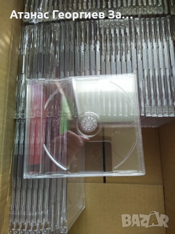 Празни кутии за CD и DVD дискове, снимка 2 - Други - 54759596