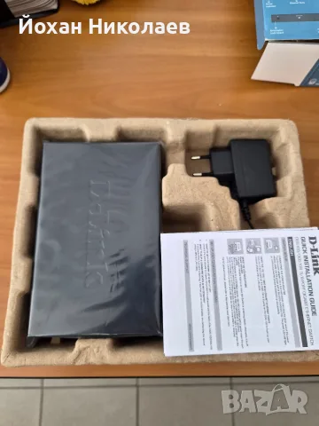 Чисто нов гигабитов суич D-Link DGS-108 - 8 порта, снимка 4 - Суичове - 55391263