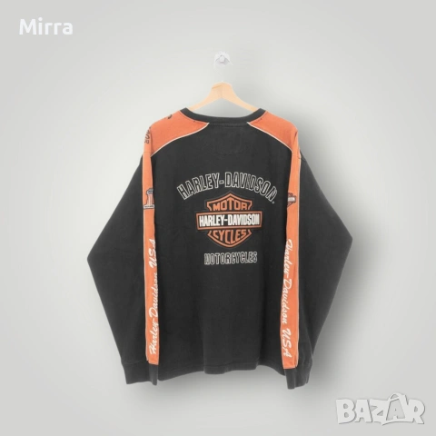 Vintage Harley-Davidson Crewneck Блуза, снимка 2 - Блузи - 52139588