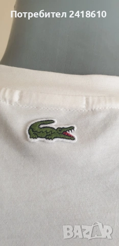 Lacoste Cotton Classic Fit  Unisex Size L НОВО! ОРИГИНАЛНА Унисекс Тениска!, снимка 4 - Тениски - 54192594