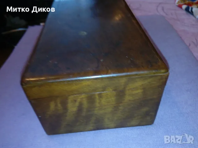 Дървена  кутия от соца 240х136х95мм №8, снимка 5 - Декорация за дома - 55571566