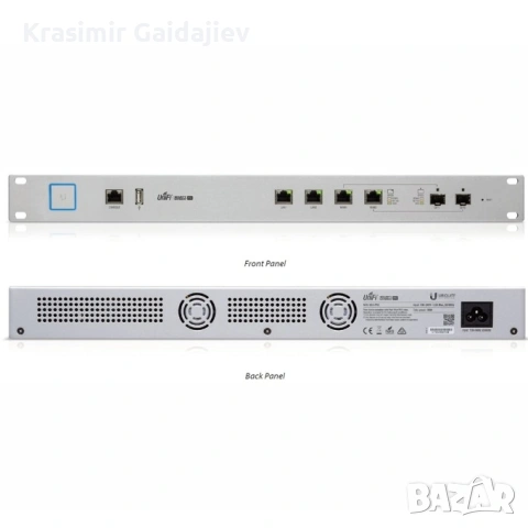 Ubiquiti Networks USG-PRO-4 комутатор gateway/контролери 10, 100, 1000 Мбит/с