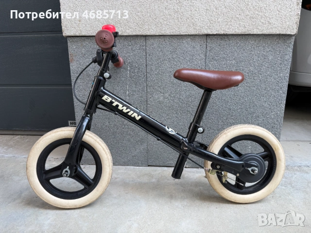 Детски баланс велосипед без педали B'Twin RunRide, снимка 2 - Велосипеди - 54865182