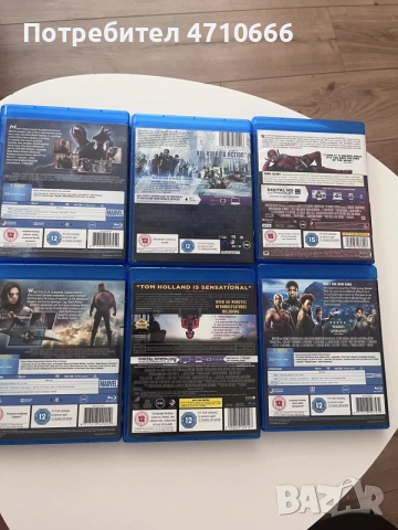Blu-Ray филми (Marvel), снимка 2 - Blu-Ray филми - 55612668