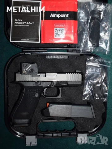 GLOCK 45 Gen 6 + AIMPOINT COA 9x19 Combo A-CUT, снимка 6 - Бойно оръжие - 55347611