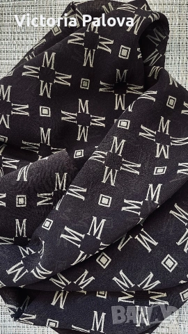 Луксозен винтидж шал в стил Max Mara - 175 x 65 см, снимка 7 - Шалове - 55069888