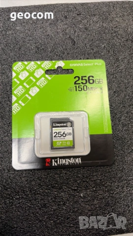 256GB SD карта Kingston Canvas Select Plus SDS3 (Class 10,Нова)