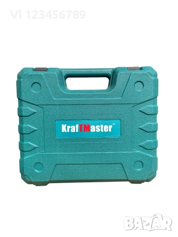 Акумулаторен ъглошлайф 76мм и двускоростен винтоверт KRAFT MASTER 24V 6AH , снимка 4 - Ъглошлайфи - 55076426