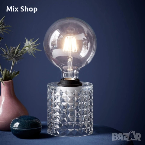 Нова Nordlux Hollywood Table Lamp, Прозрачна, снимка 2 - Други стоки за дома - 55007550