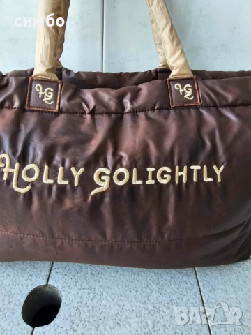 Holly Golightly голяма ватирана чанта за рамо, снимка 3 - Чанти - 54715169