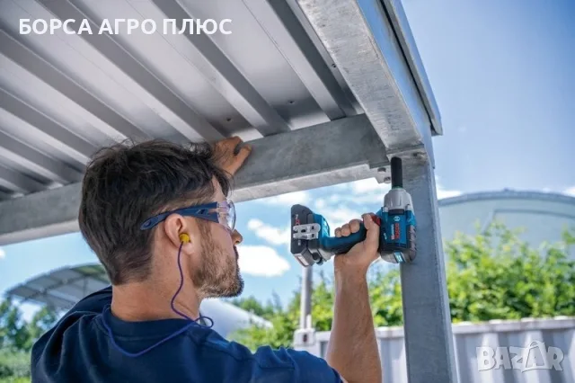 Bosch GDS 18V-450 PC 2xProCORE 4.0Ah 450Nm Ударен гайковерт Professional L-BOXX Нов, снимка 3 - Винтоверти - 55578947