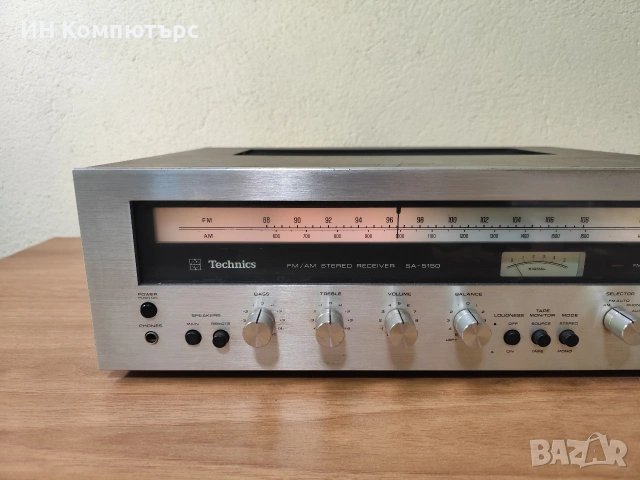 Продавам ретро стерео ресийвър Technics SA-5150, снимка 5 - Ресийвъри, усилватели, смесителни пултове - 54335639